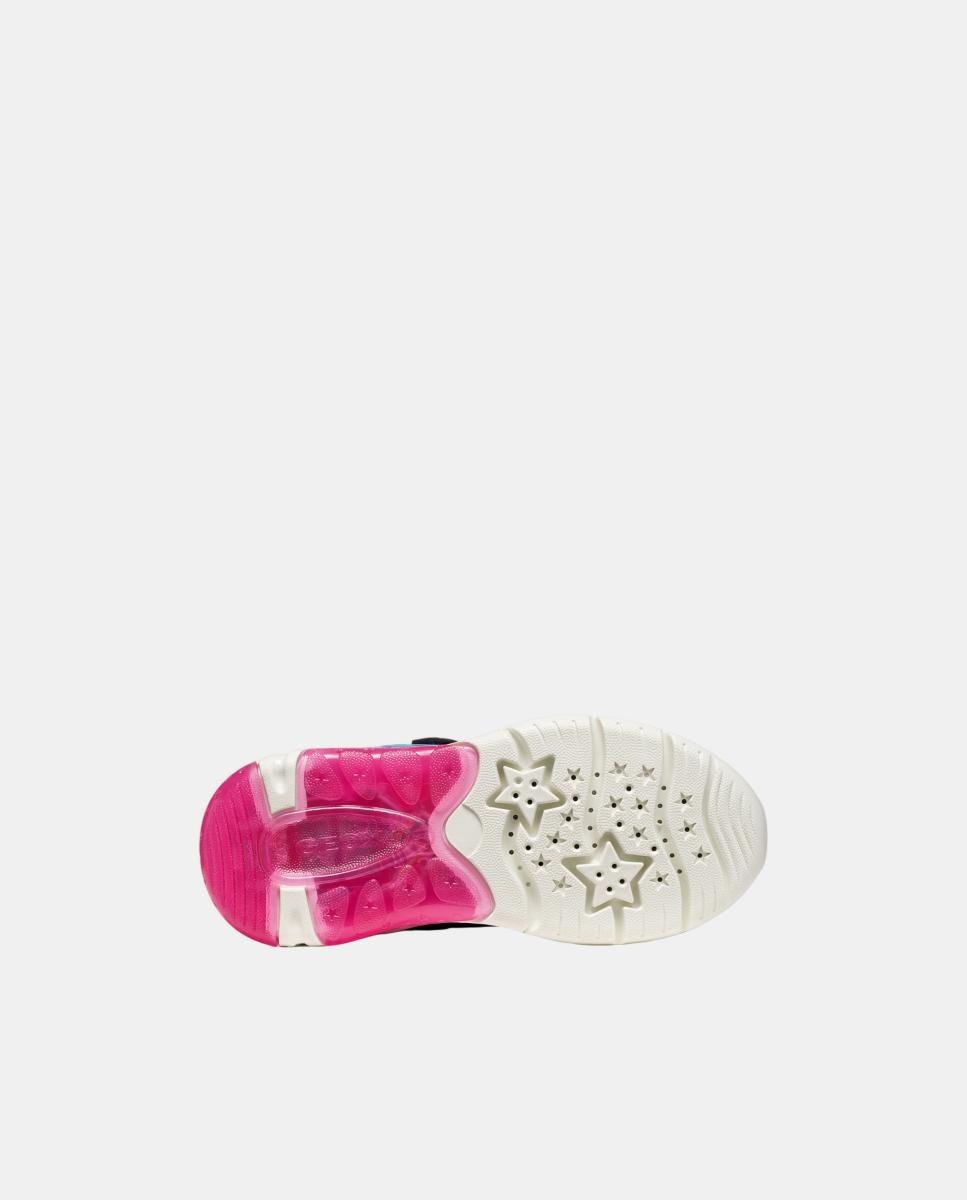 Sapatilhas de Corte Baixo Linha Lilo & Stitch Geox Azul-marinho-6