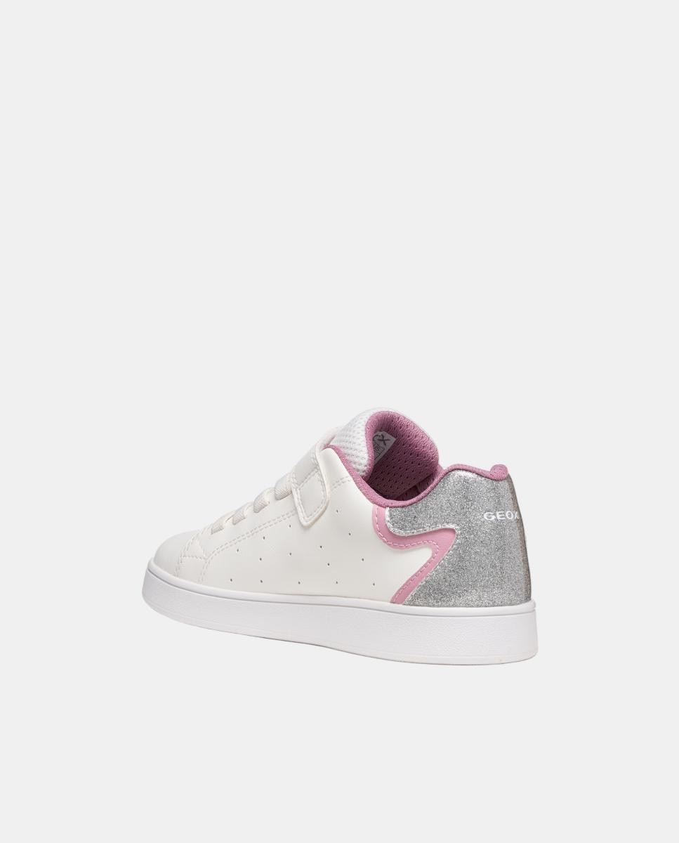 Sapatilhas com Velcro Inspiradas no Ténis Geox Branco-3