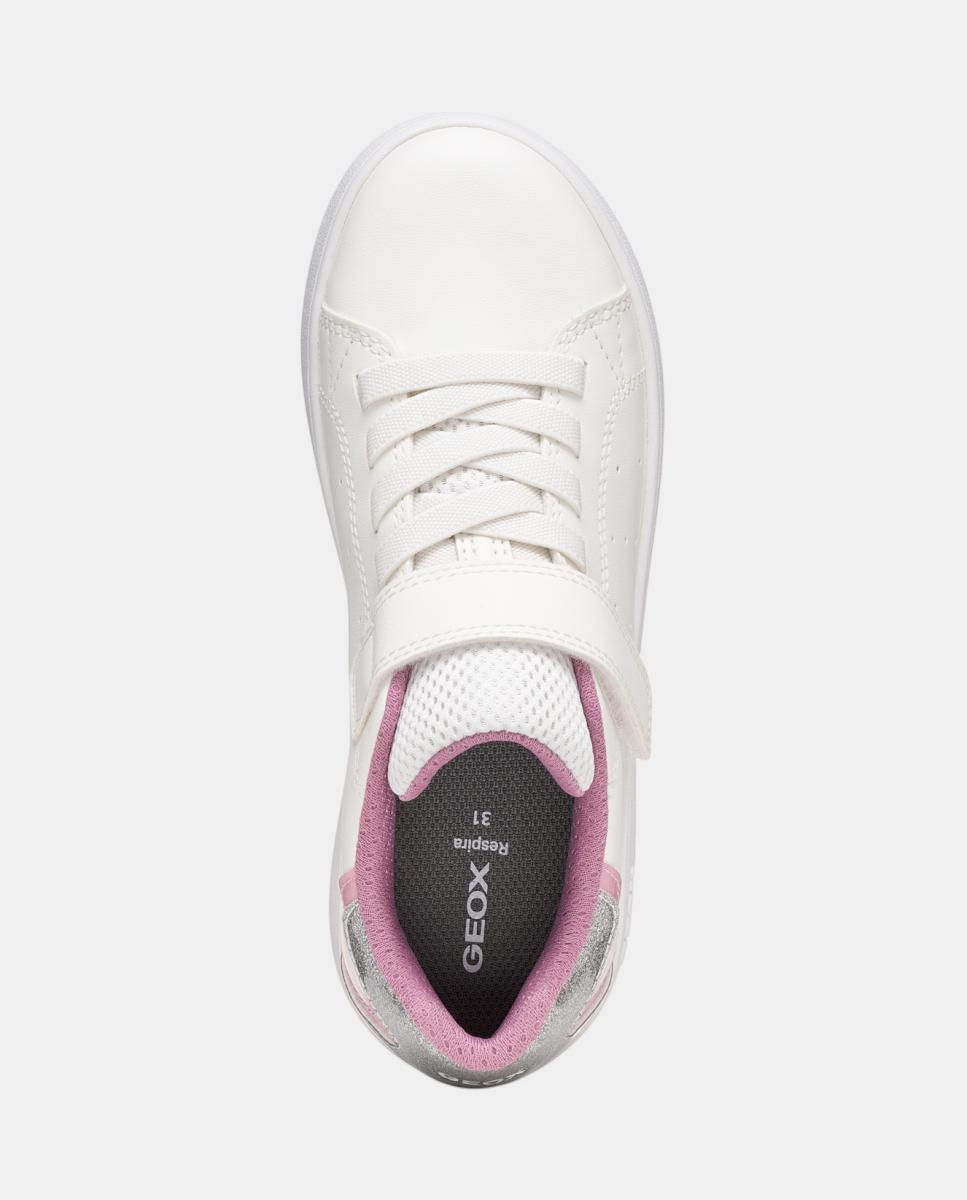 Sapatilhas com Velcro Inspiradas no Ténis Geox Branco-5