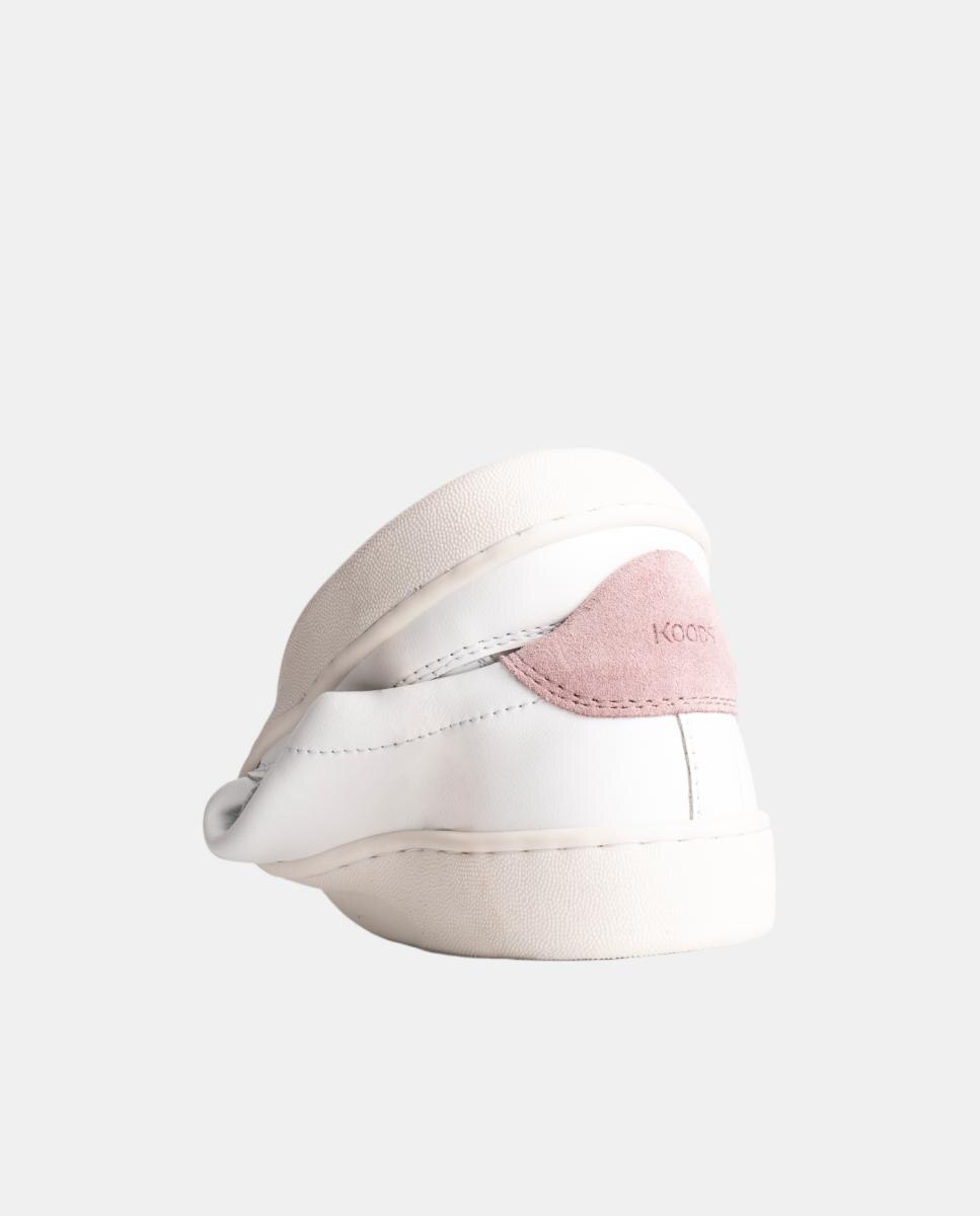Sapatilhas em suede e sola rasa sem drop KOOPS Rosas-2