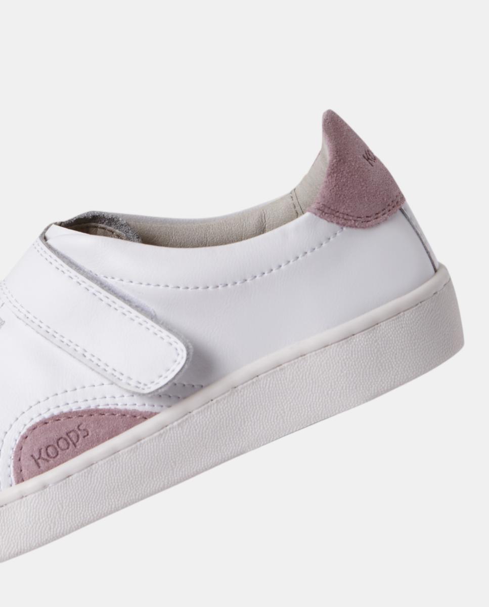 Sapatilhas em suede e sola rasa sem drop KOOPS Rosas-3
