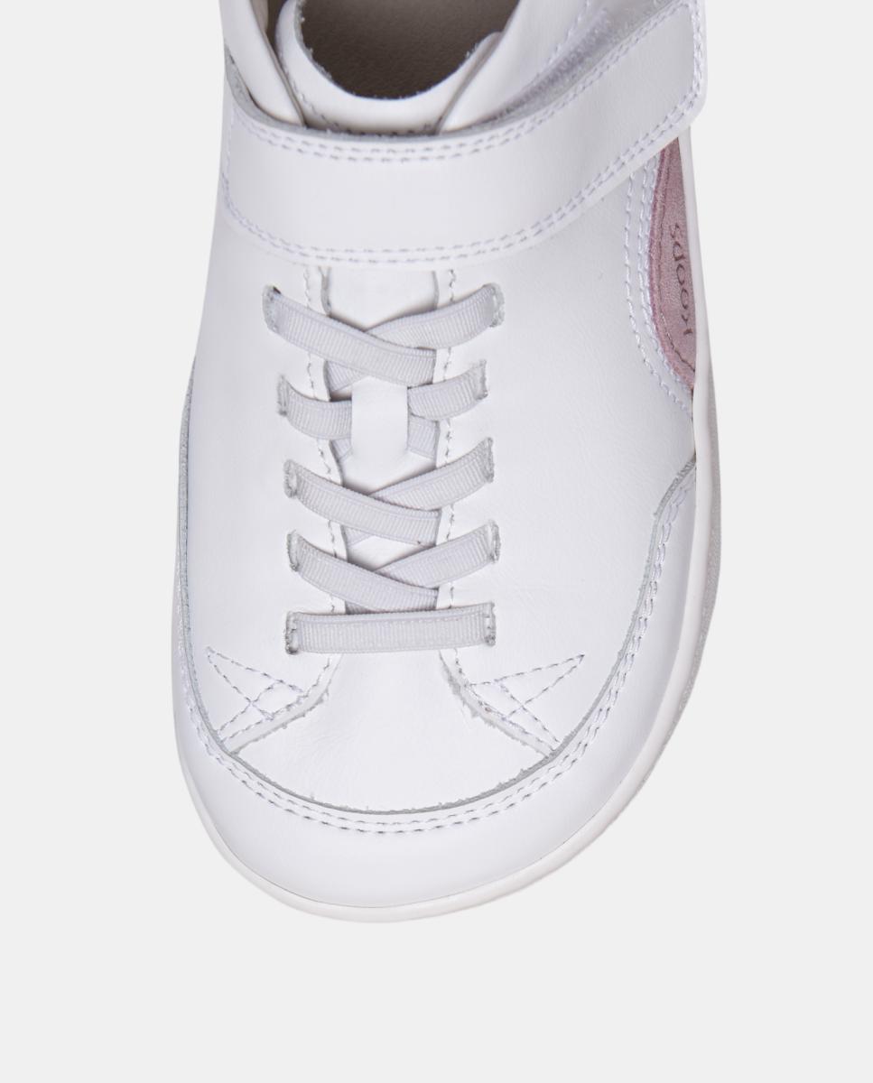 Sapatilhas em suede e sola rasa sem drop KOOPS Rosas-4