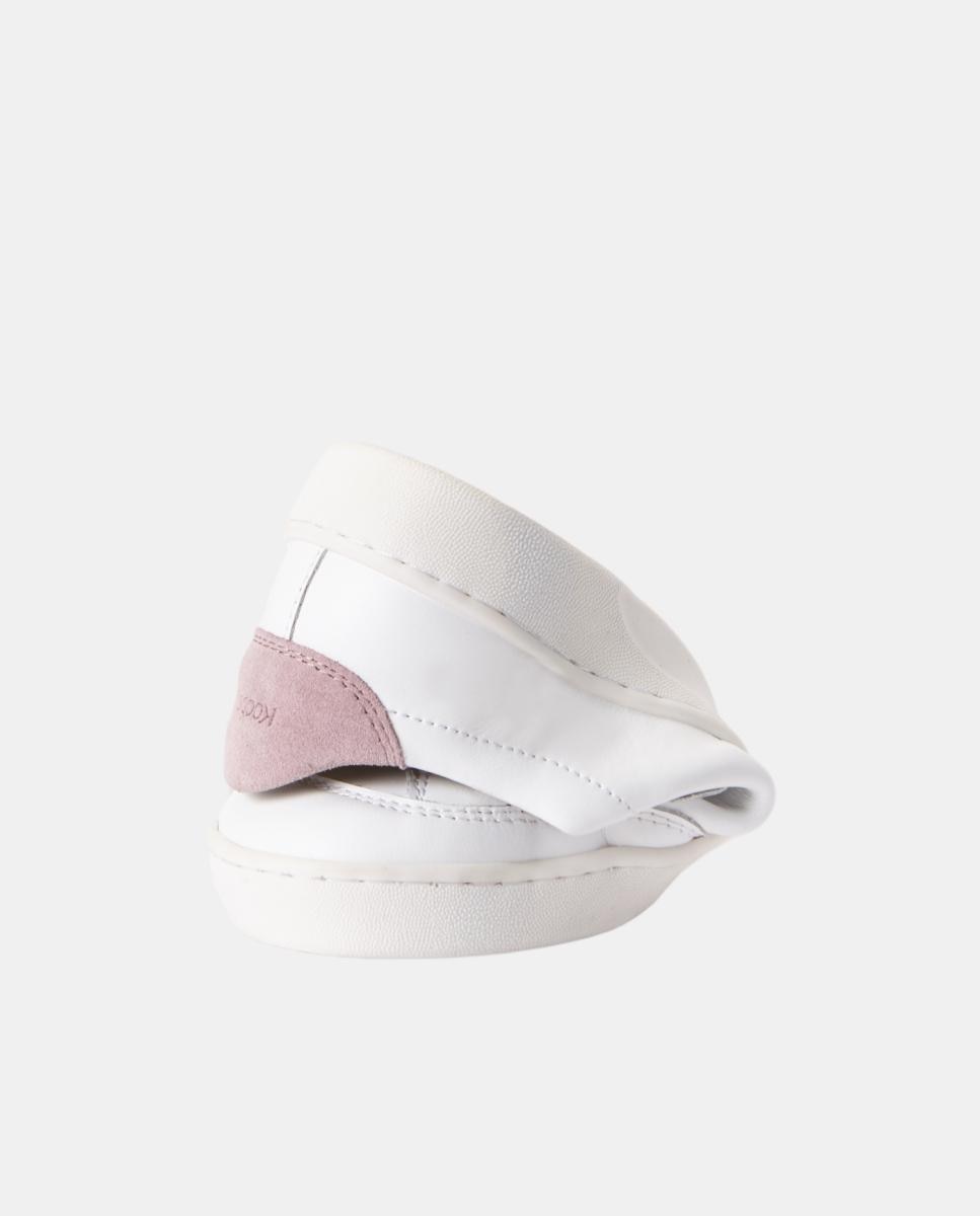 Sapatilhas em suede e sola rasa sem drop KOOPS Rosas-7