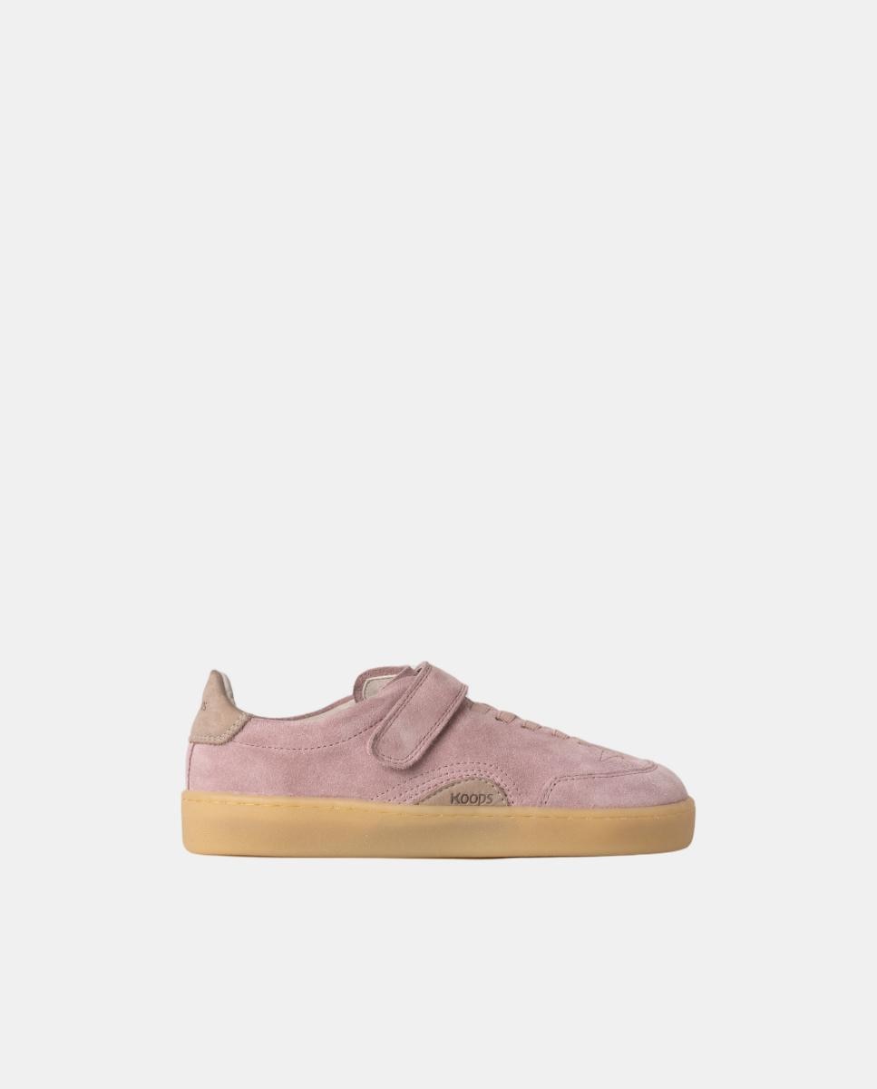 Imagem 0 de Sapatilhas em suede e sola rasa sem drop