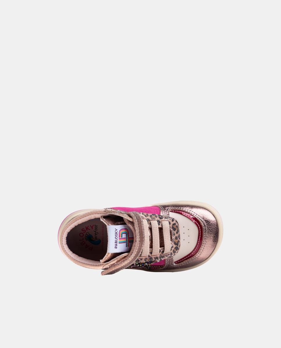 Sapatilhas Barefoot Pablosky Rosa-6