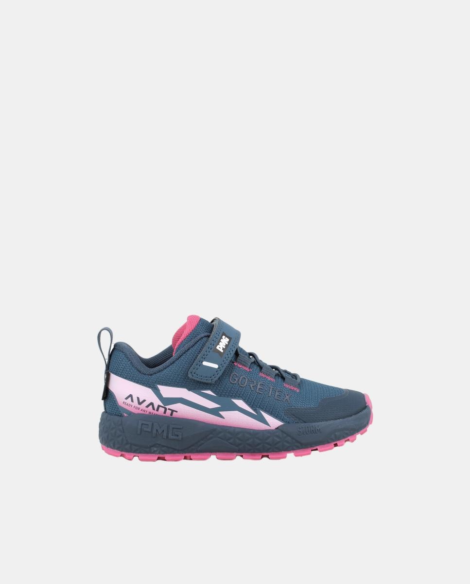 Imagem 0 de Sapatilhas em Tecido com Fecho com Velcro e Atacadores Elásticos e Forro Goretex