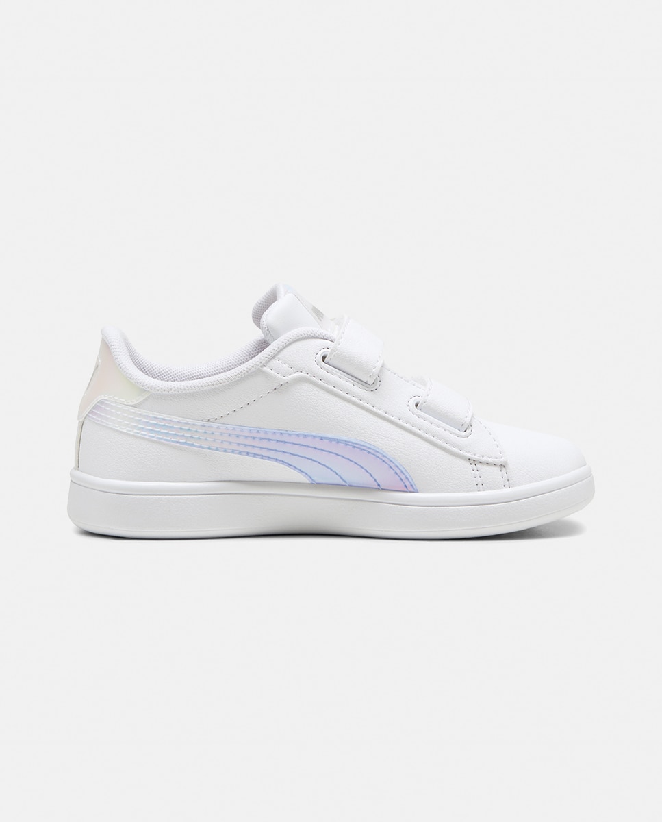 Sapatilhas Casual de Criança Smash 3.0 Puma Branco-2