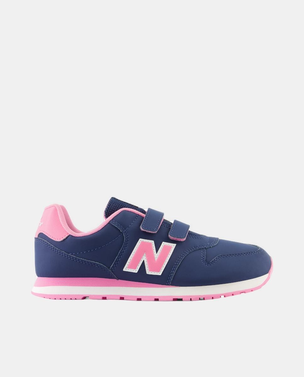 Sapatilhas Casual 500 de Criança com Velcro - Azul-Marinho New Balance Azul-marinho-1