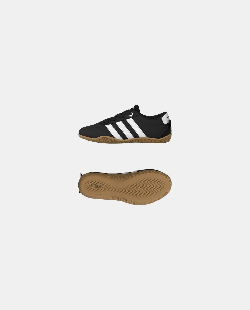 Sapatilhas Grand Court Lo Girls C adidas Preto-2