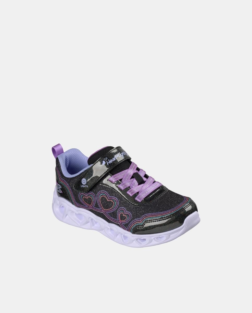 Sapatilhas Desportivas com Luzes Preto-2