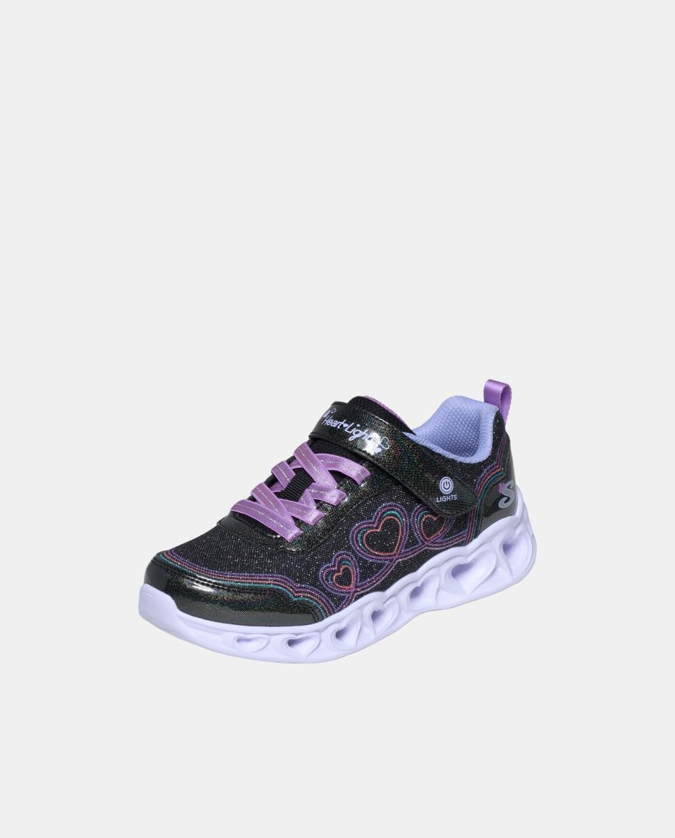 Sapatilhas Desportivas com Luzes Preto-3