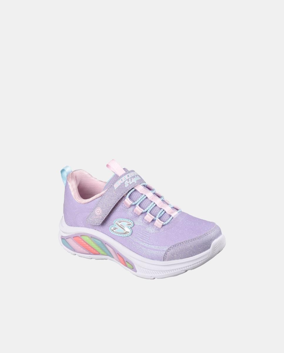 Sapatilhas Desportivas com Luzes Skechers Lilás claro-2