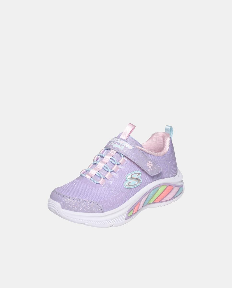 Sapatilhas Desportivas com Luzes Skechers Lilás claro-3
