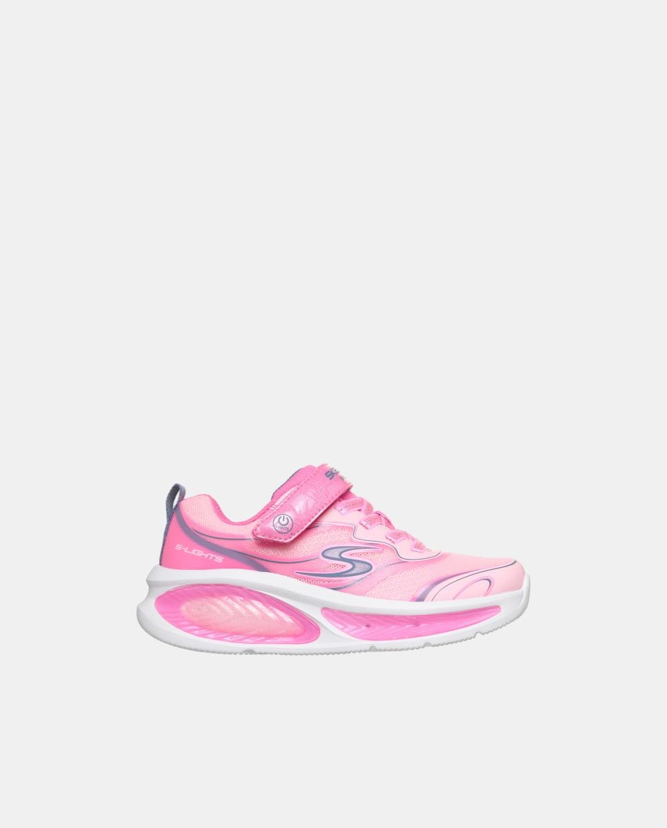Zapatilla de niña sport con luces - Skechers - Rosa chicle Rosa chicle-1