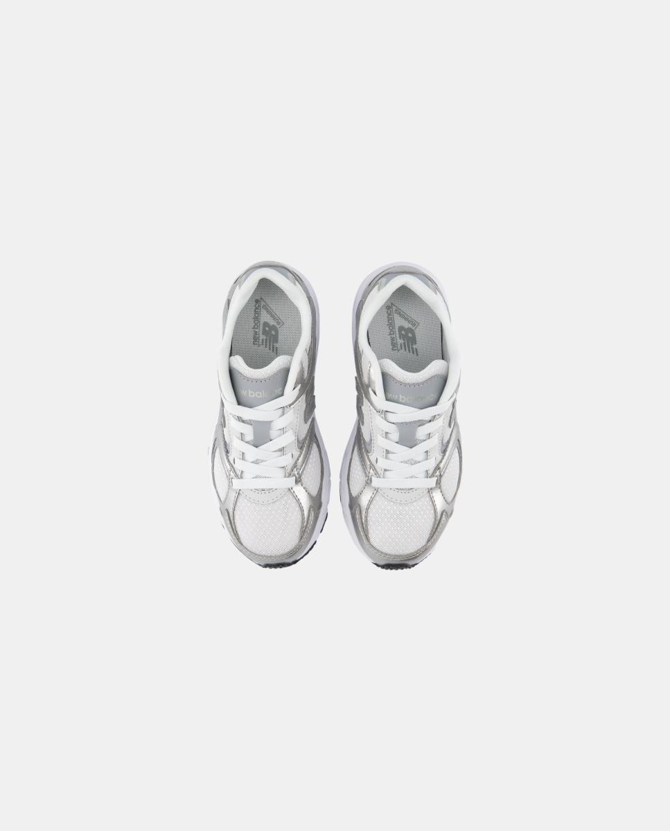 Zapatilla casual niño 408 new balance - Plata Plata-3