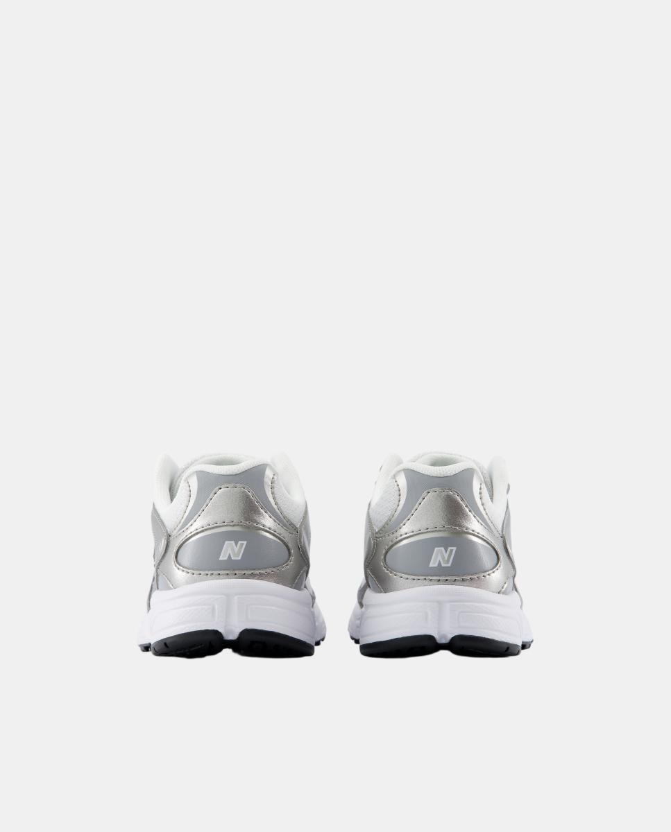 Zapatilla casual niño 408 new balance - Plata Plata-6