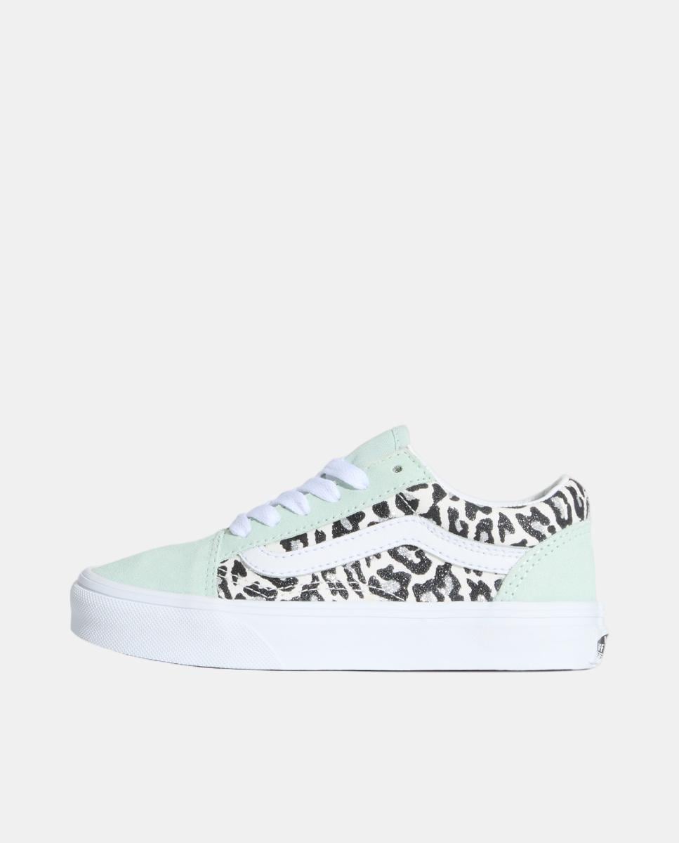 Sapatilhas Casual Old Skool Verde Aqua-2