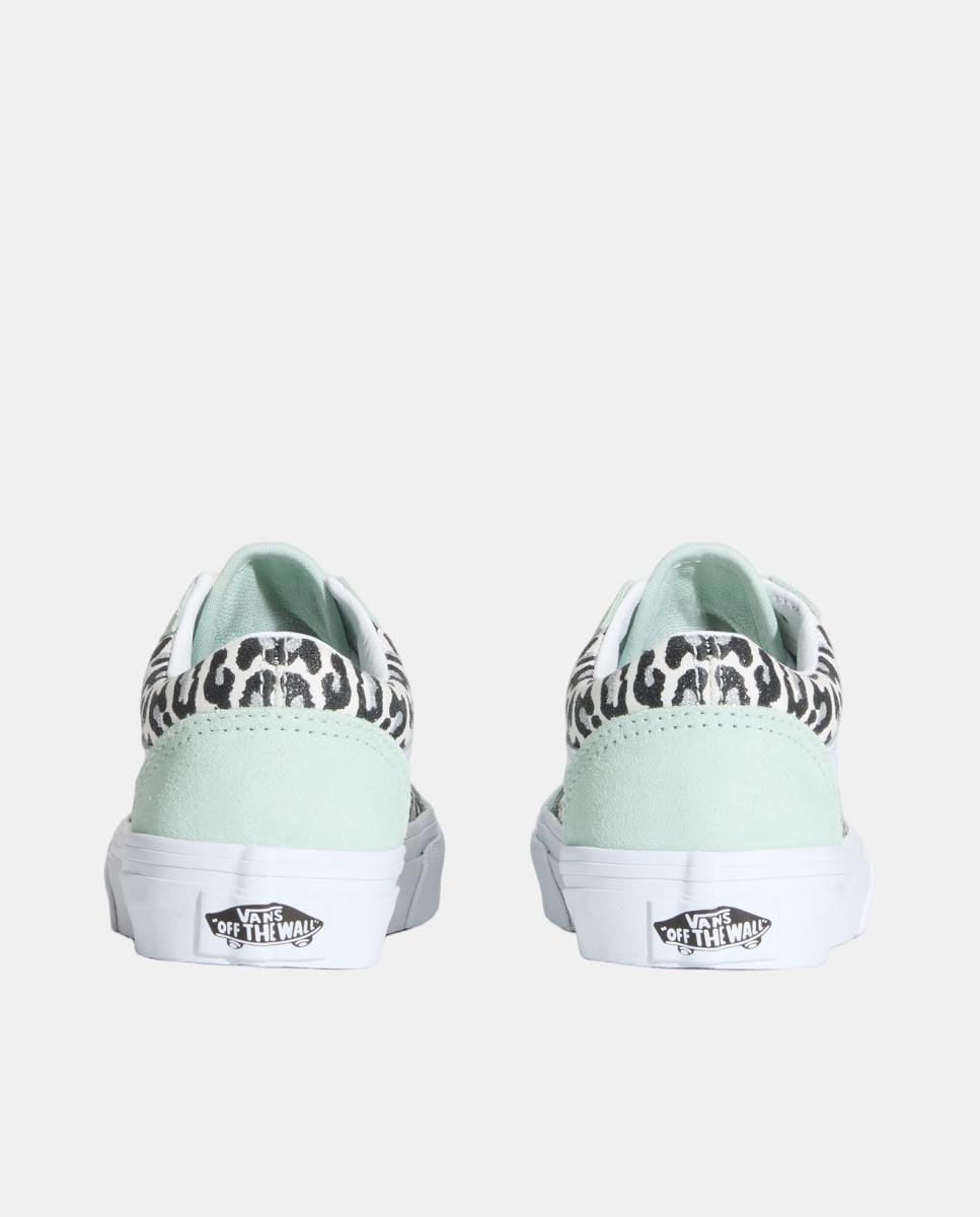 Sapatilhas Casual Old Skool Verde Aqua-3