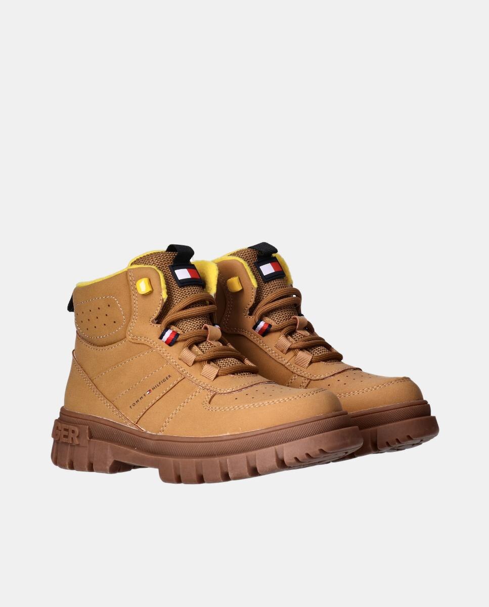 Botines de niño Tommy Hilfiger con piso a contraste - Amarillo Amarillo-2