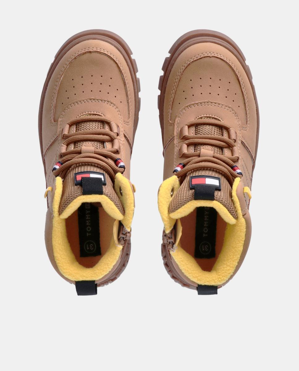 Botines de niño Tommy Hilfiger con piso a contraste - Amarillo Amarillo-6