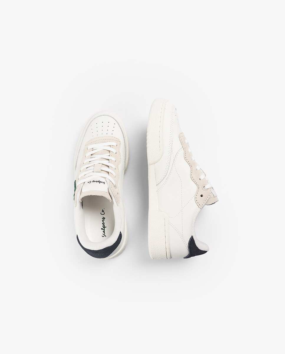Sapatilhas com Caveira Lateral Scalpers Branco-9