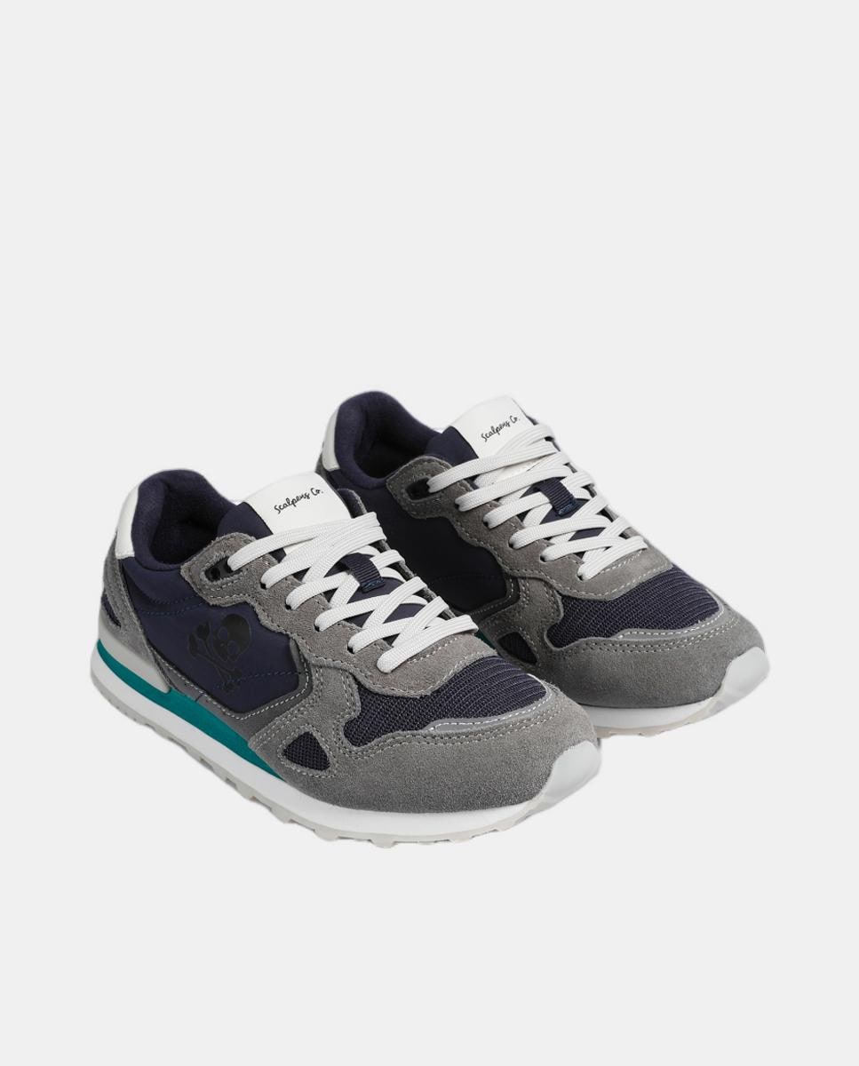 Sapatilhas New Scgala Azul-3