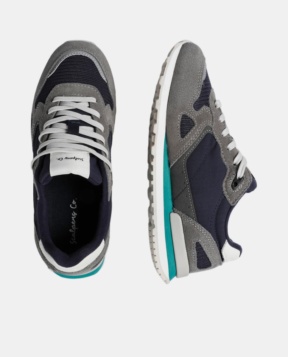 Sapatilhas New Scgala Azul-5