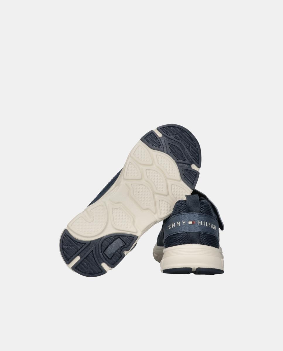 Sapatilhas runner infantis Tommy Hilfiger Azul-escuro-3