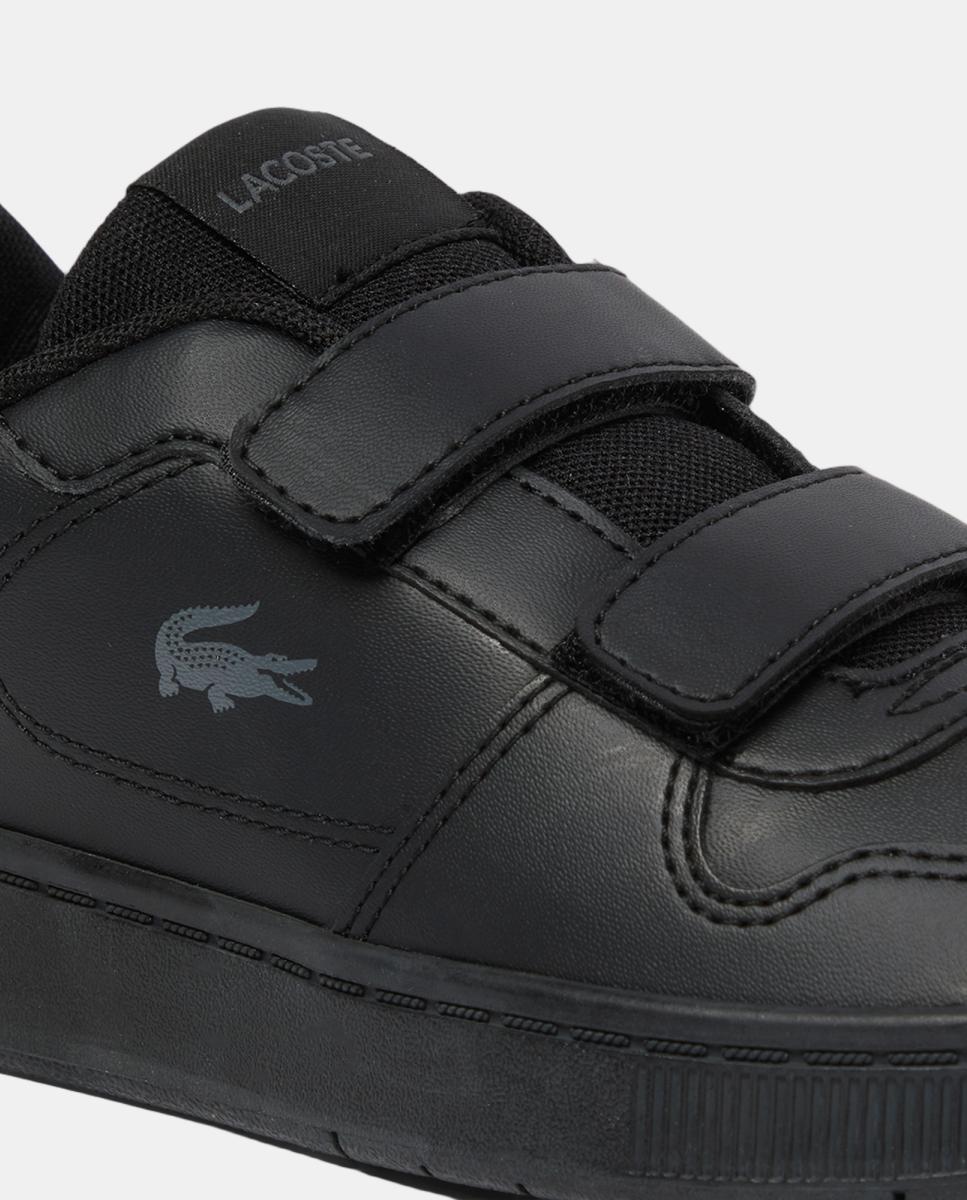 Sapatilhas Infantis Court Ace Lacoste Preto-6
