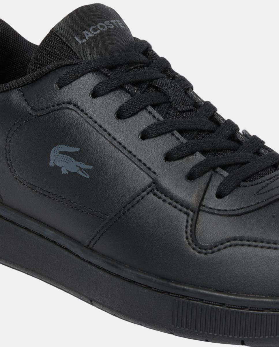 Sapatilhas Juvenis Court Ace Lacoste Preto-6
