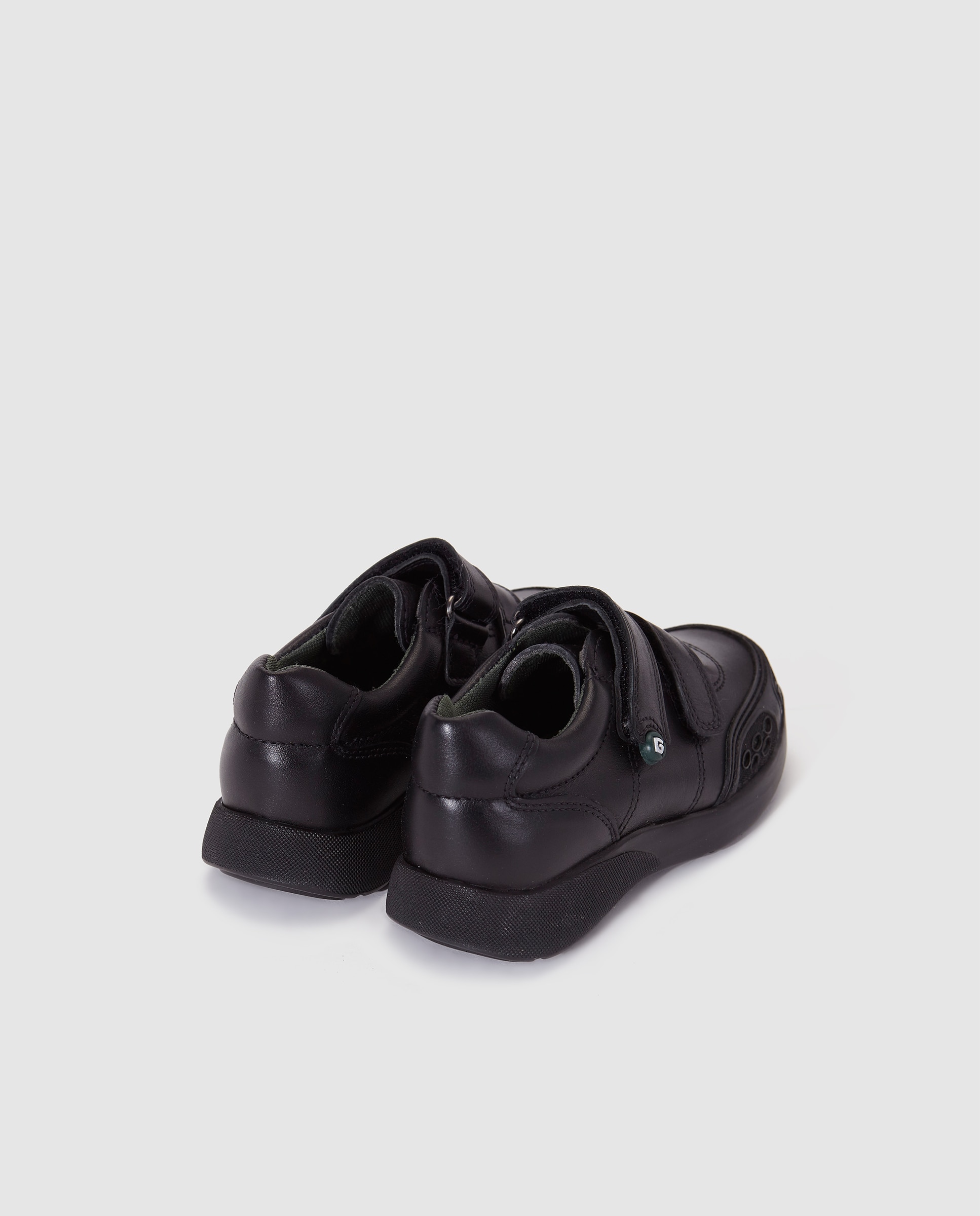 Sapatos com Fecho Aderente Duplo - Preto Gorila Preto-3