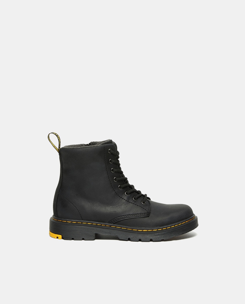 Imagem 0 de Botas com Pespontos e Fecho de Correr Interior - Preto