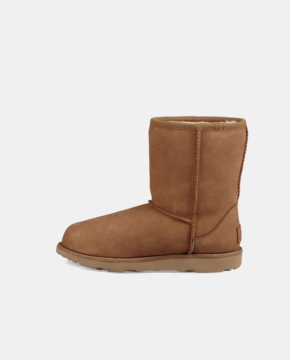 Botas Classic Short II Waterproof com Pelo de Borrego Interior UGG Castanho-2