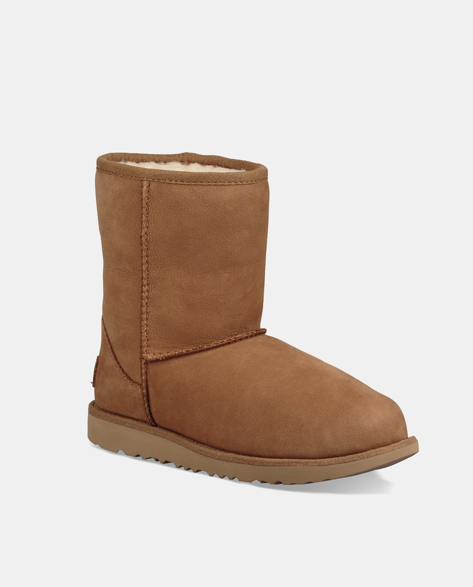 Botas Classic Short II Waterproof com Pelo de Borrego Interior UGG Castanho-3