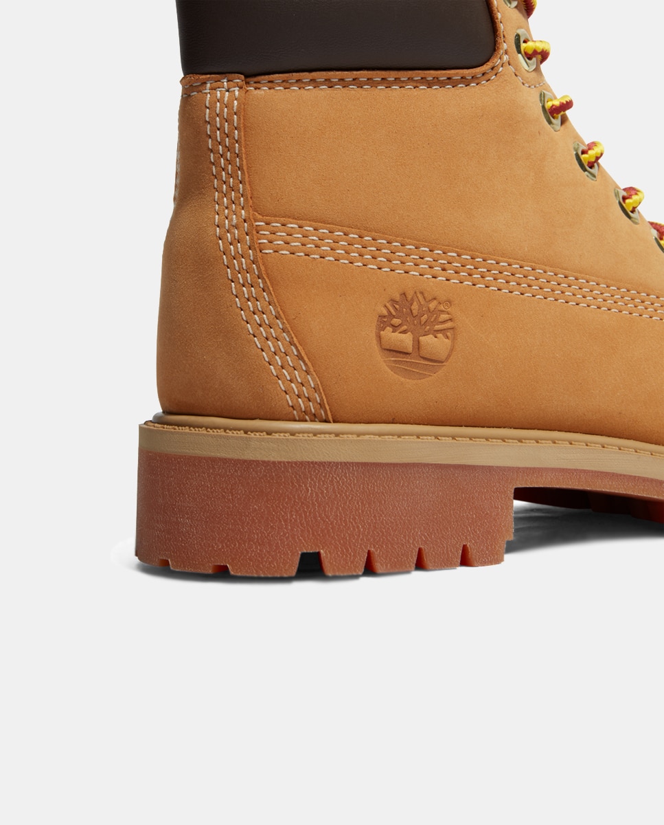 Botas com Isolamento PrimaLoft®, Sola Dentada e em Nobuck - Amarelo Timberland Amarelo-6