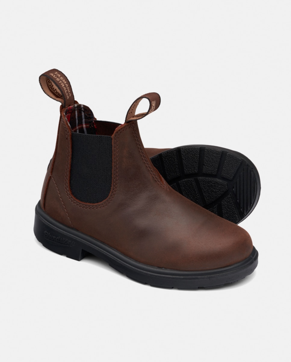 Botas Chelsea Unissexo Castanho-3