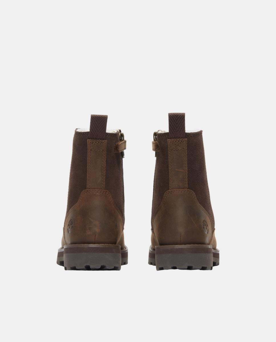 Botas com Forro Quente Courma Castanho-escuro-6
