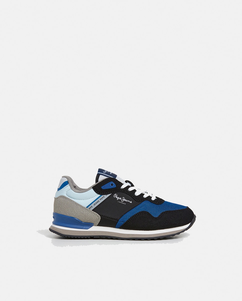 Imagem 0 de Sapatilhas London City em Combinação de Material e Cor