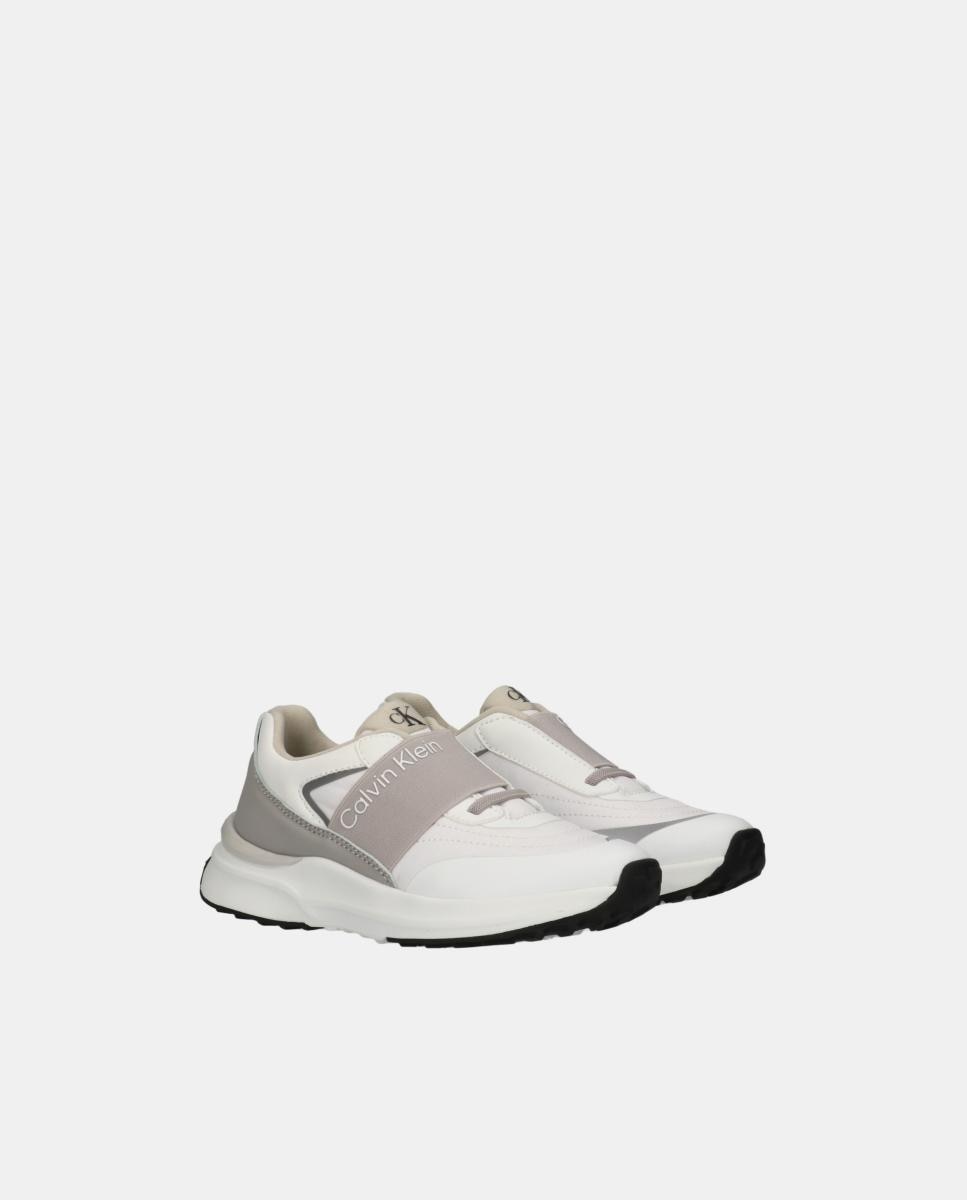 Deportivo runner Calvin Klein - Blanco Blanco-2