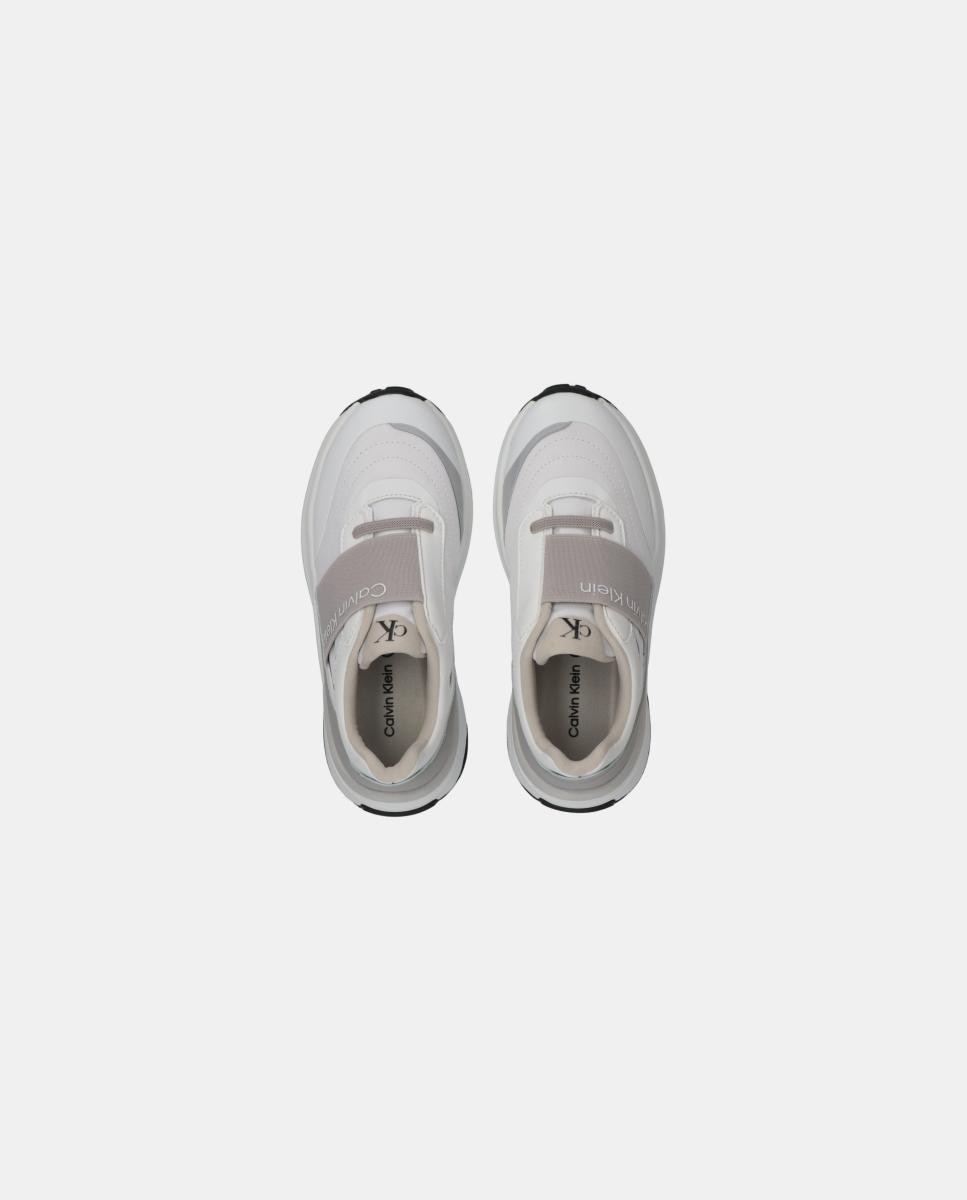 Deportivo runner Calvin Klein - Blanco Blanco-3