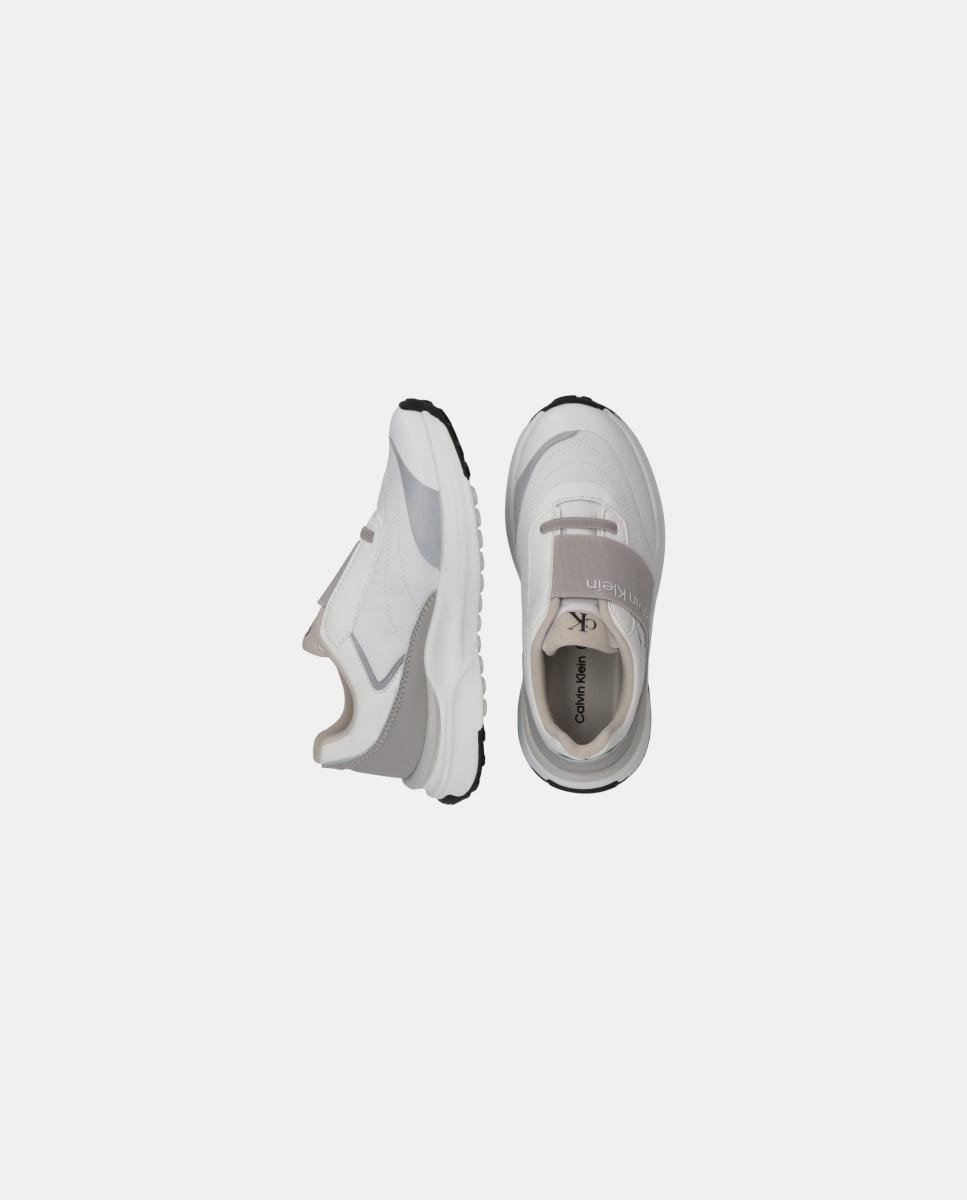 Deportivo runner Calvin Klein - Blanco Blanco-4