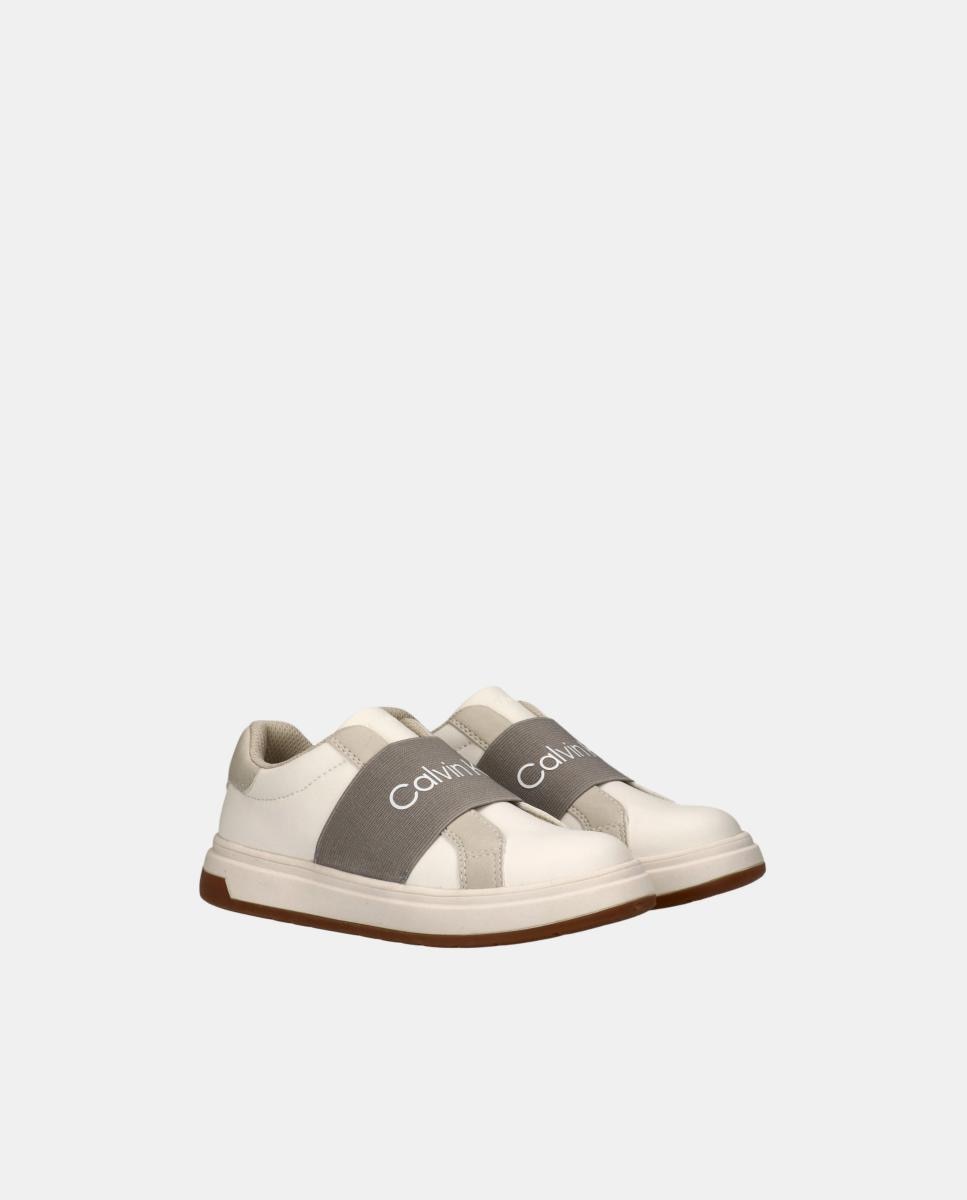 Sapatilhas casco Calvin Klein Branco-2