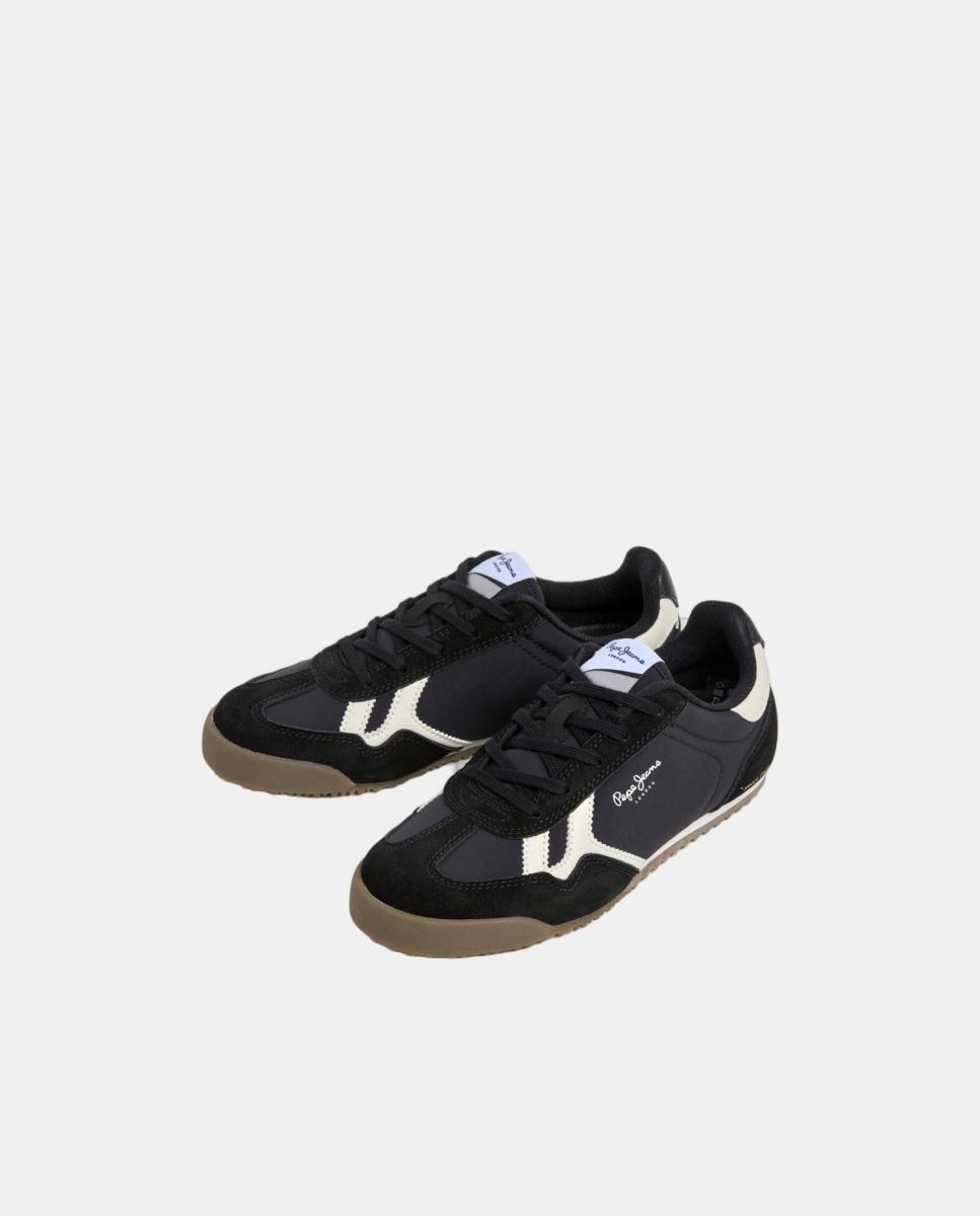 Sapatilhas Minimalistas Vinnie Class Pepe Jeans Preto-3