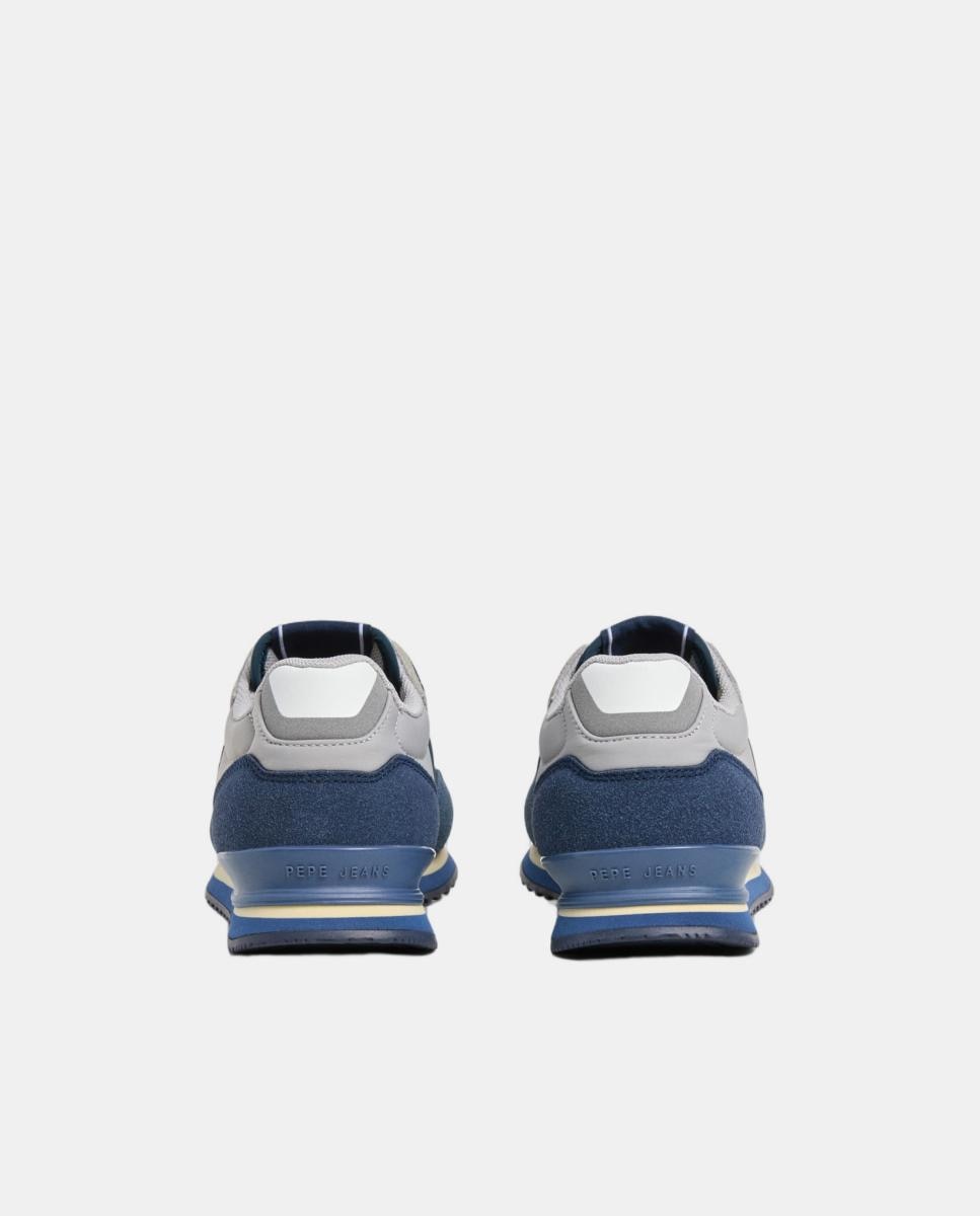 Zapatilla estilo running London Essence - Pepe Jeans - Azul Océano Azul Océano-4