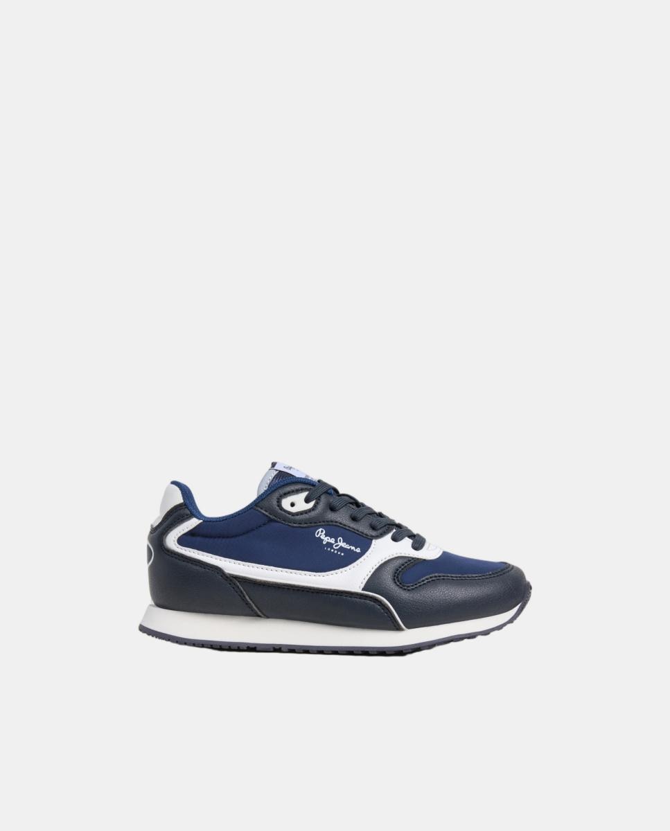 Zapatilla estilo running Bexley Origin - Pepe Jeans - Azul oscuro Azul oscuro-1