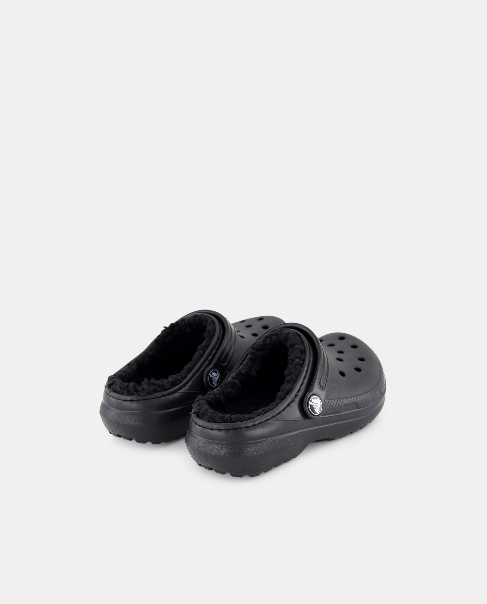 Socas de Criança Classic Lined Clog Preto-3