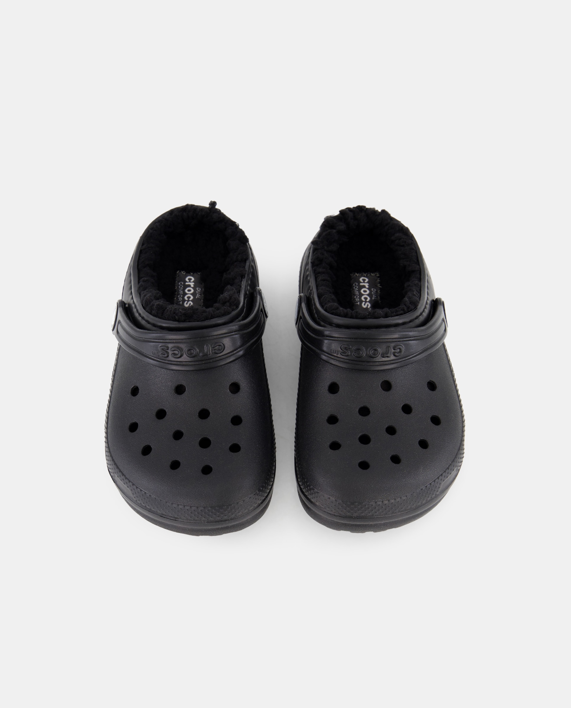 Socas de Criança Classic Lined Clog Preto-4