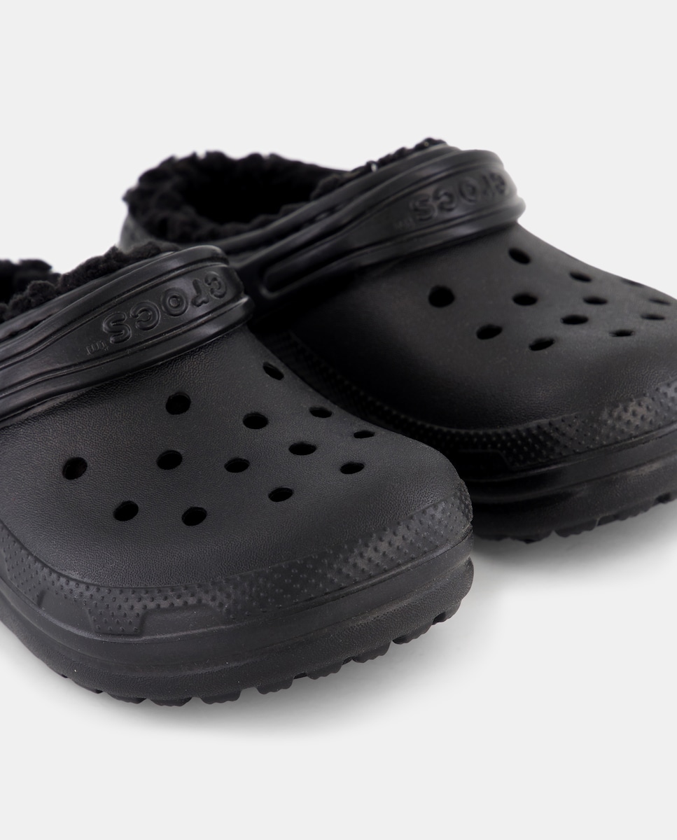Socas de Criança Classic Lined Clog Preto-5