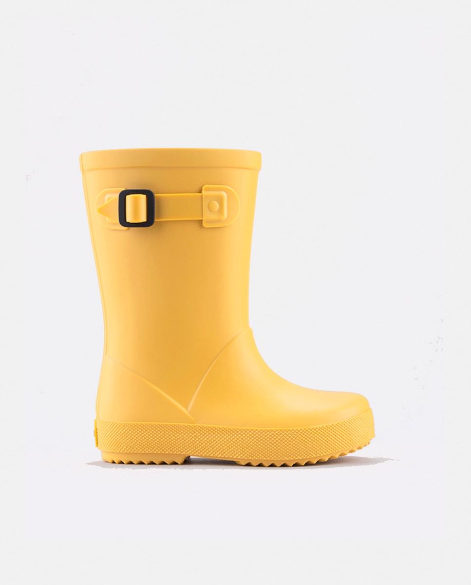 Imagen 1 de Botas de agua monocolor con acabado mate - Igor - Amarillo Amarillo