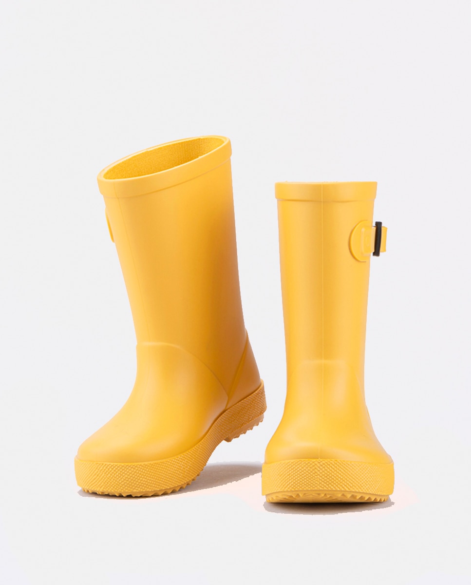 Imagen 2 de Botas de agua monocolor con acabado mate - Igor - Amarillo Amarillo